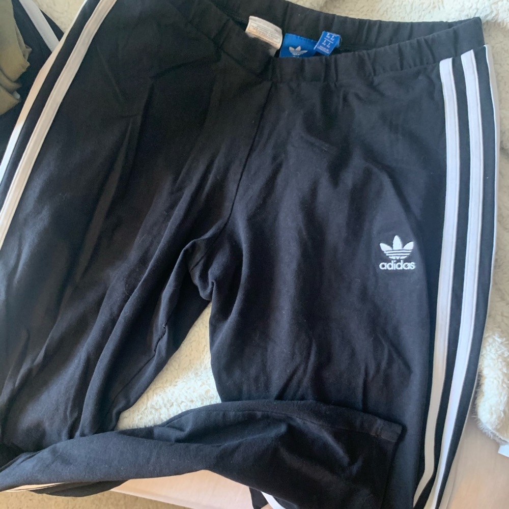 Black adidas leggings